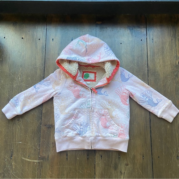 Other - *SOLD* Mini Boden Shaggy Lined Hoodie